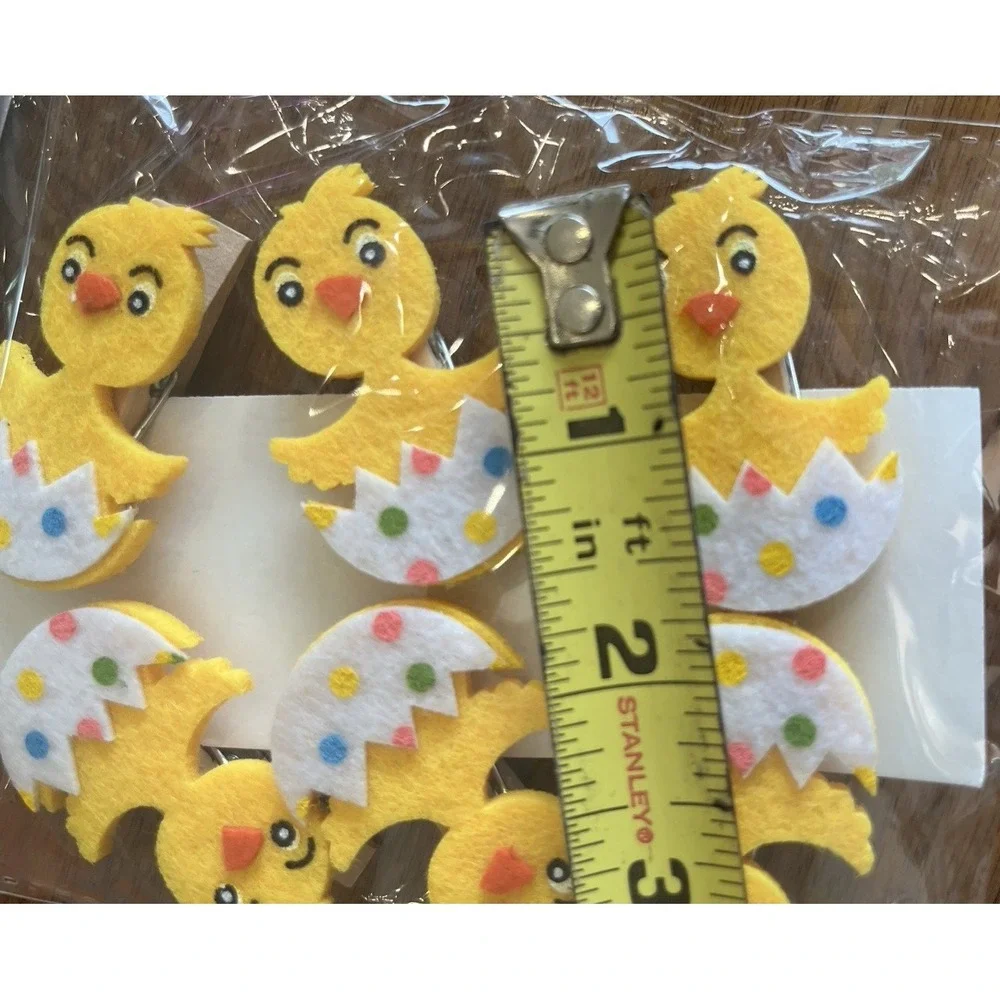 Easter Party Decorations- Bunny Rabbits and Chicks Clothespins NEW